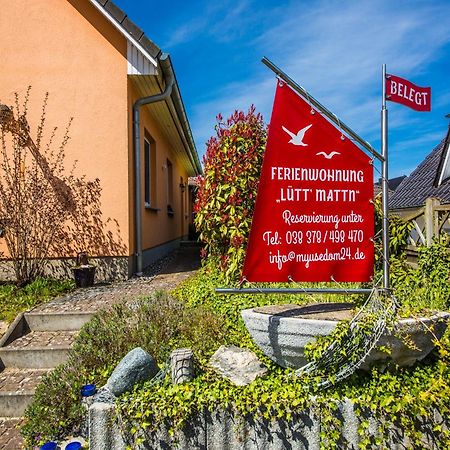 Ferienwohnung Luett-Matt'N -01 Heringsdorf Dış mekan fotoğraf