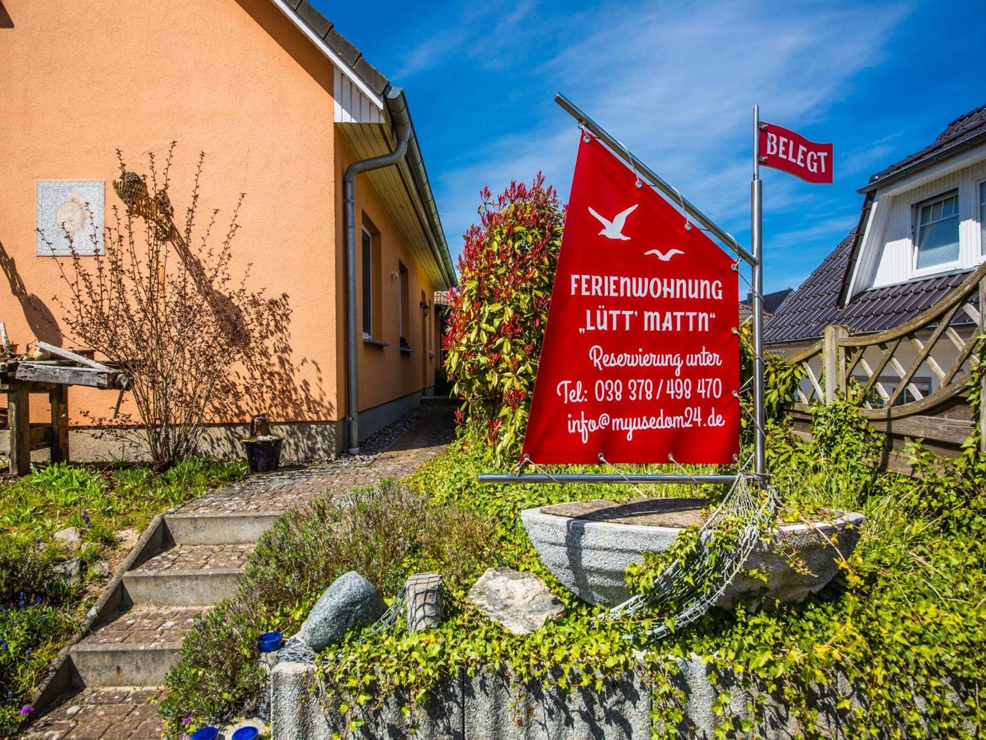 Ferienwohnung Luett-Matt'N -01 Heringsdorf Dış mekan fotoğraf